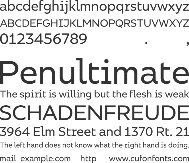 Bilbao Test font preview