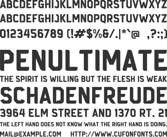 gGantiTahun font preview