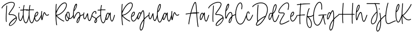 Bitter Robusta Regular font