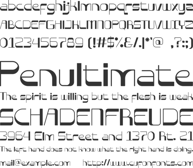 Moretto font preview