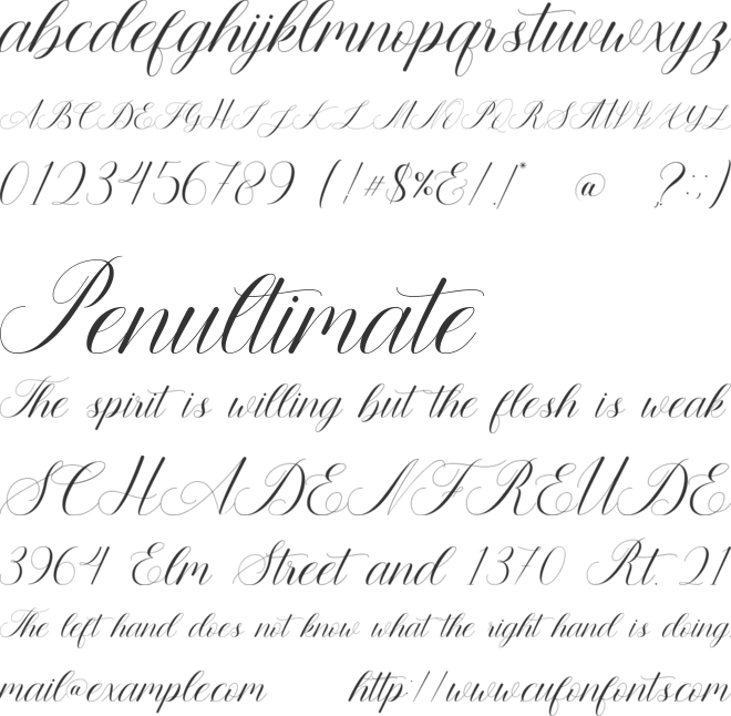 Mawarlathi font preview