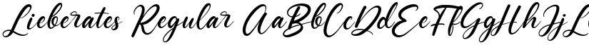 Lieberates Regular font
