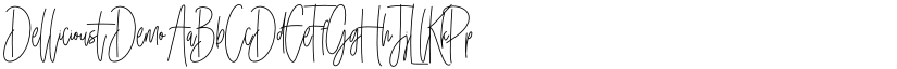 Dellicioust Demo font