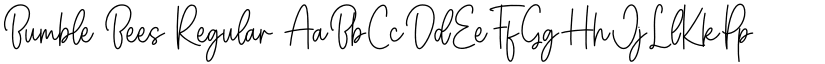 Bumble Bees Regular font