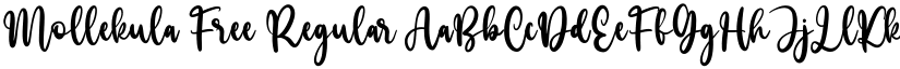 Mollekula Free font download