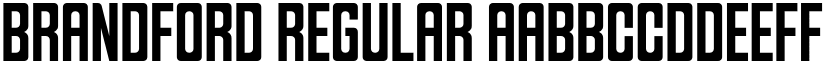 Brandford Regular font
