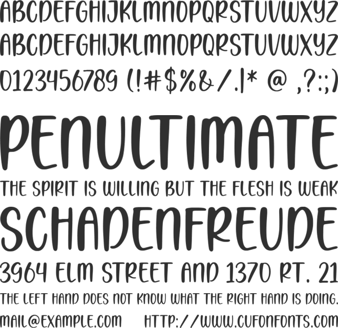 Starship font preview