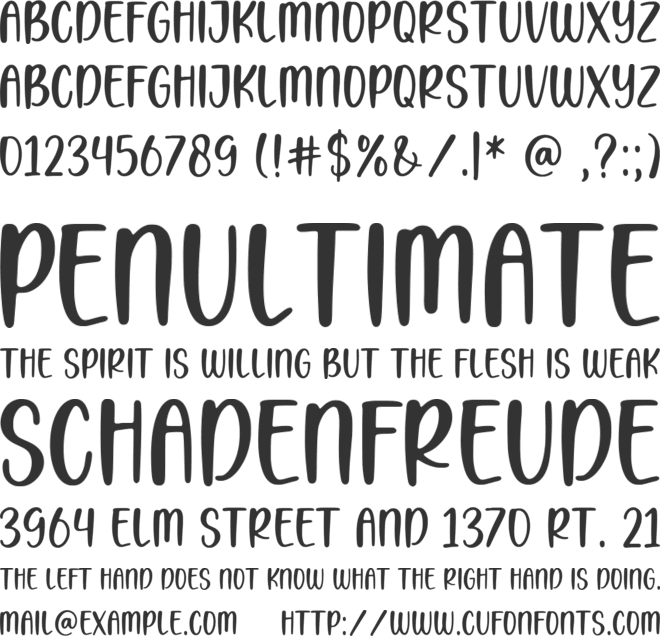 Starship font preview