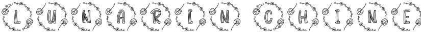 Lunarin Chinese Monogram Regular font