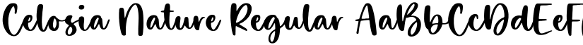 Celosia Nature font download
