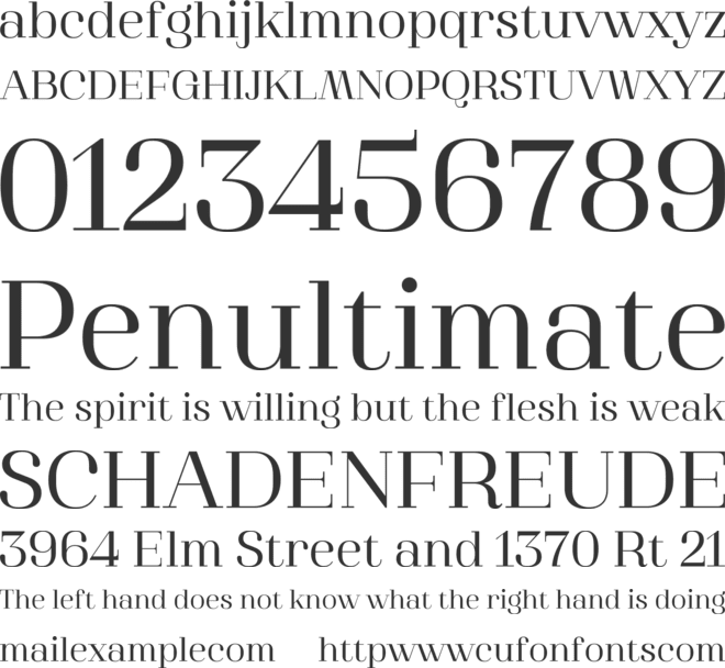 Athachantr Trial font preview