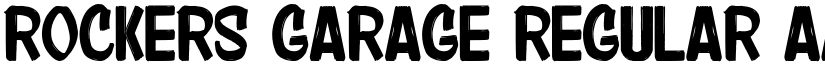 Rockers Garage Regular font