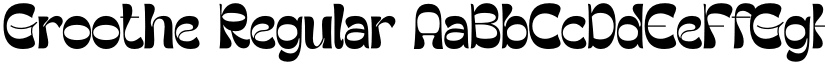 Groothe Regular font