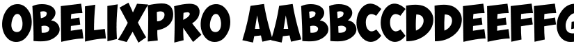 ObelixPro font