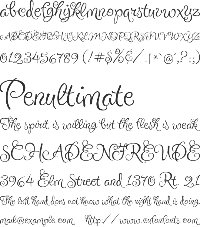 Puppies Play font preview