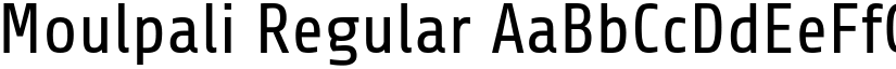 Moulpali Regular font