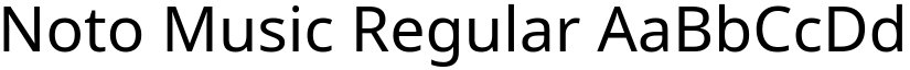 Noto Music font download