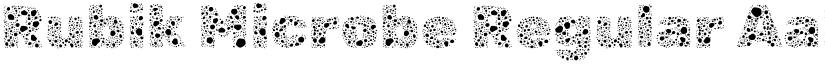 Rubik Microbe Regular font