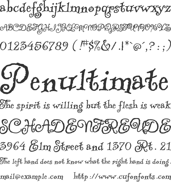 Are You Serious font preview