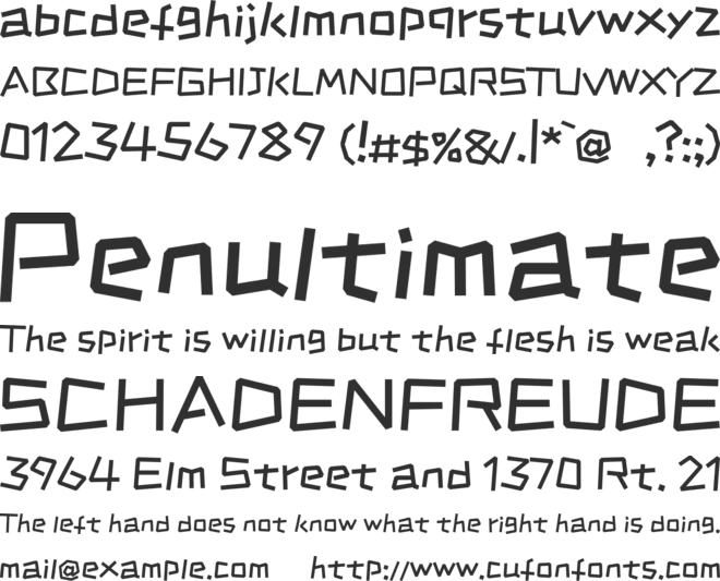 ZCOOL KuaiLe font preview
