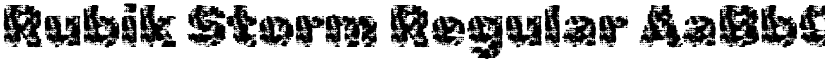 Rubik Storm Regular font