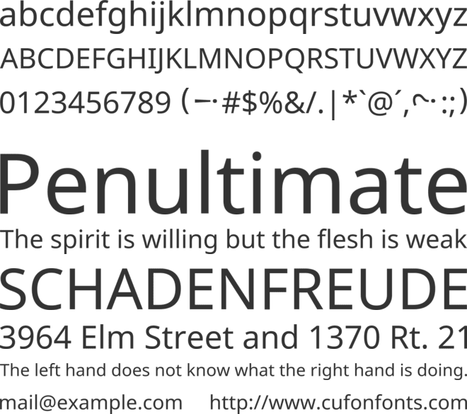 Noto Sans Mongolian font preview