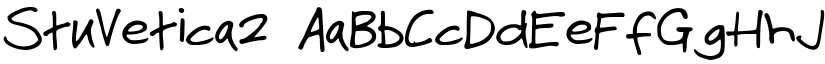 StuVetica2 font