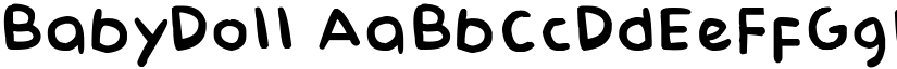 BabyDoll font