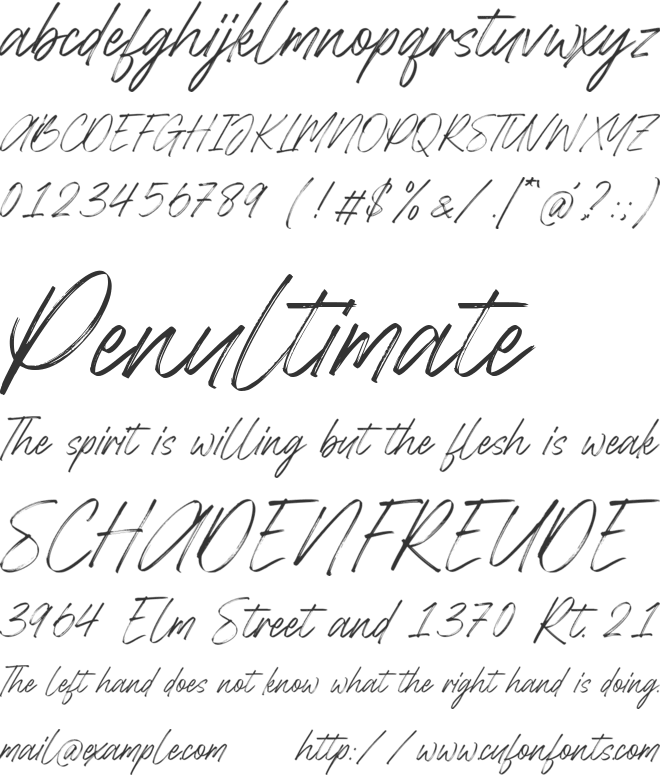 Baltiholm font preview