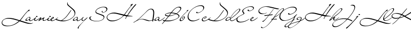 LainieDaySH font download