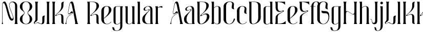 MOLIKA Regular font
