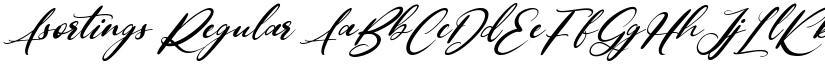 Asortings font download
