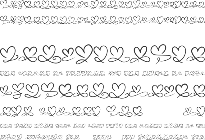 Lovedo font preview