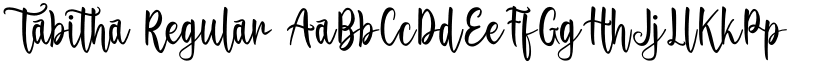 Tabitha font download