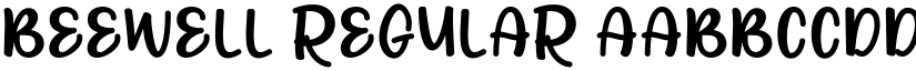 BEEWELL Regular font