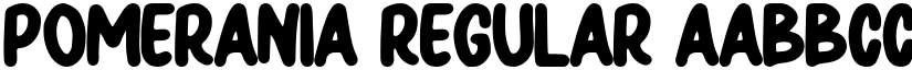 Pomerania Regular font
