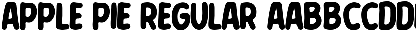 Apple Pie Regular font