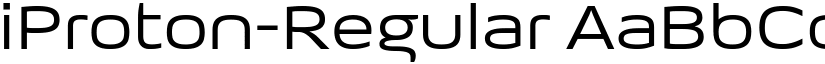 iProton-Regular font