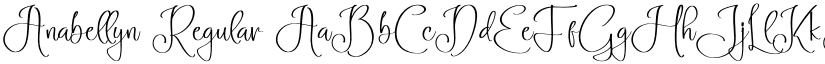 Anabellyn font download