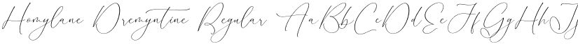Homylane Dremyntine Regular font