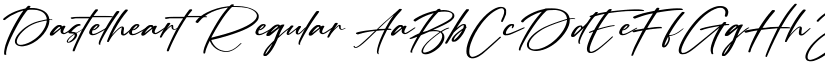 Pastelheart Regular font