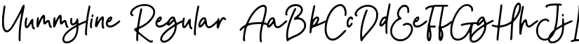 Yummyline font download