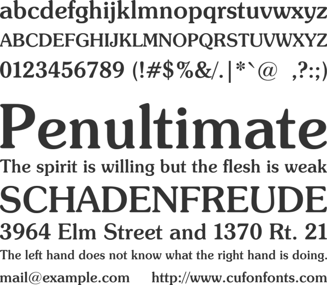 Souvenir Greek BT font preview