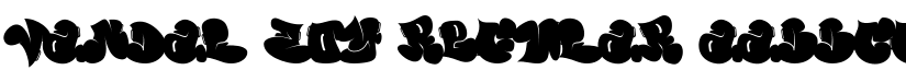 Vandal Zoy Regular font