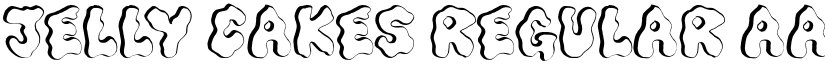 Jelly Cakes Regular font
