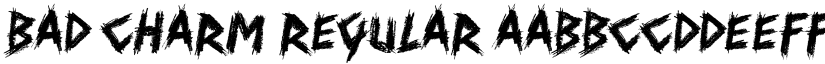 Bad Charm Regular font