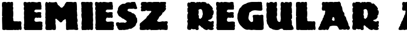 Lemiesz font download