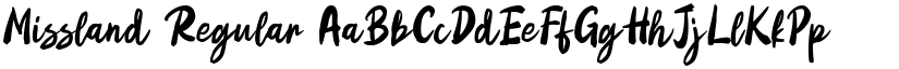 Missland Regular font