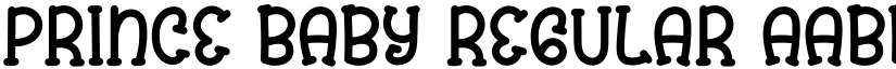 Prince Baby Regular font