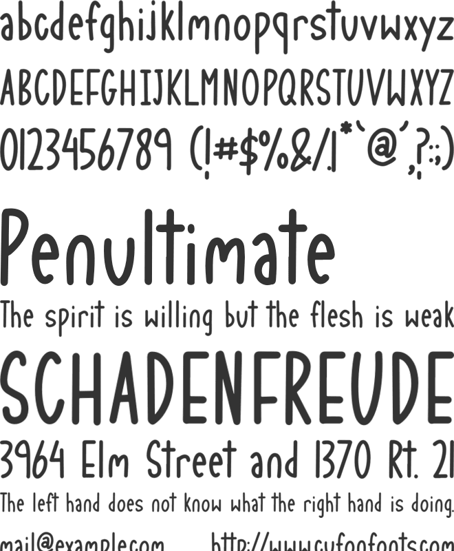 Golden Lights font preview